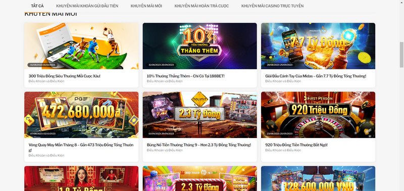 Lưu ý khi nhận và sử dụng các khuyến mãi 188Bet cho người mới